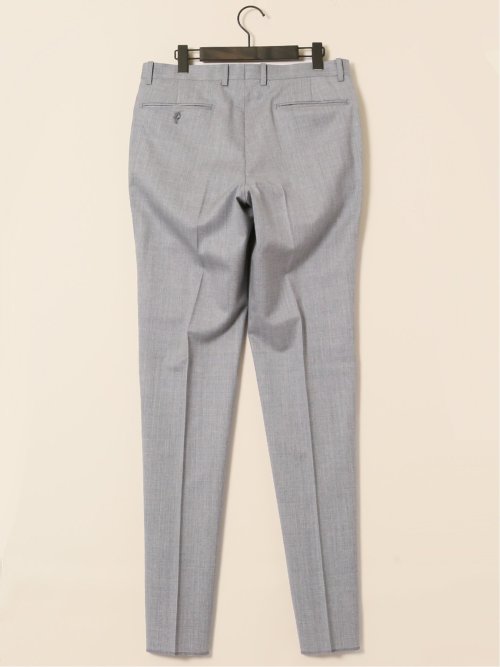 ウール100% レギュラーフィット 2ボタン2ピーススーツ 杢ライトグレー