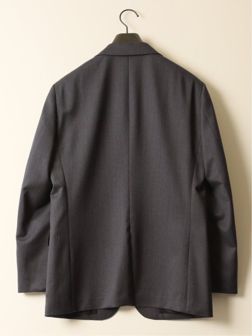 ウール100% レギュラーフィット 2ボタン2ピーススーツ 杢グレー