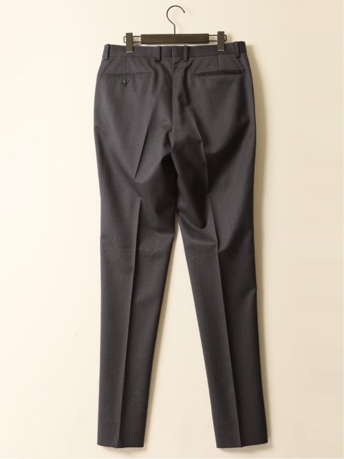 ウール100% レギュラーフィット 2ボタン2ピーススーツ 杢グレー