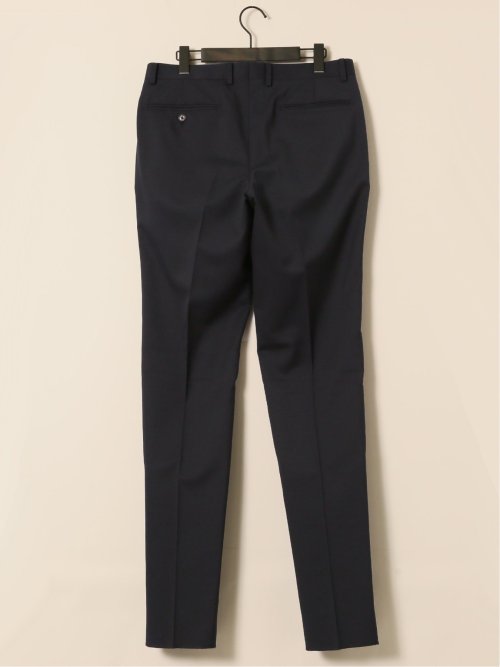 ウール100% レギュラーフィット 2ボタン2ピーススーツ 紺