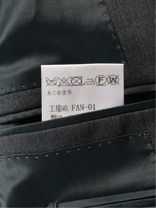 ウール100% レギュラーフィット 2ボタン2ピーススーツ 杢青