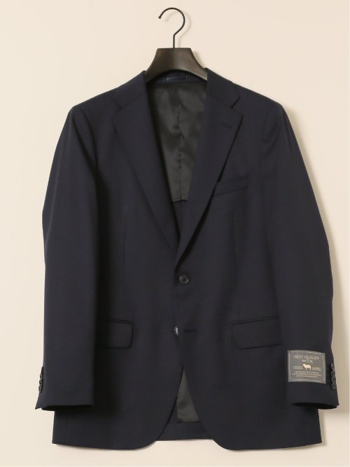 ウール100% レギュラーフィット 2ボタン2ピーススーツ 杢青