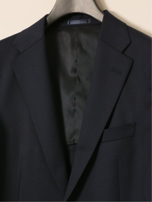 ウール100% レギュラーフィット 2ボタン2ピーススーツ 杢青