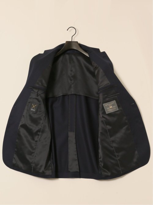 ウール100% レギュラーフィット 2ボタン2ピーススーツ 杢青