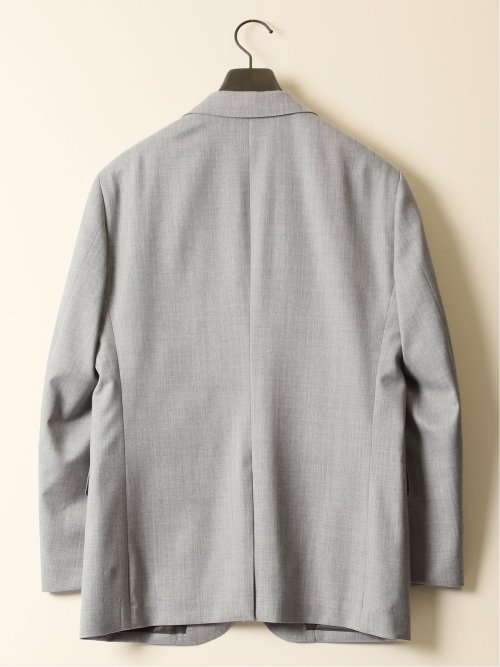 ウール100% レギュラーフィット 2ボタン2ピーススーツ 杢ライトグレー