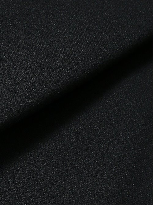 超光沢ストレッチ スリムフィット 2ボタン3ピーススーツ 千鳥黒