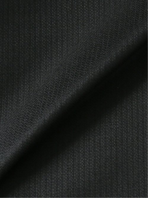 ウール混ストレッチ スリムフィット 2ボタン3ピーススーツ シャドーストライプ黒