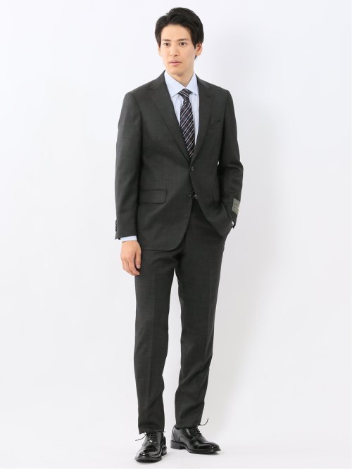 【美品】エルメス ウール100%スーツ グレー 楽天市場】エルメス HERMES スーツ スーツ 衣料品 ウール メンズ