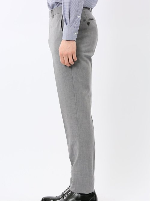 SUPER140'S レギュラーフィット 2ボタン 2ピース スーツ ライトグレー