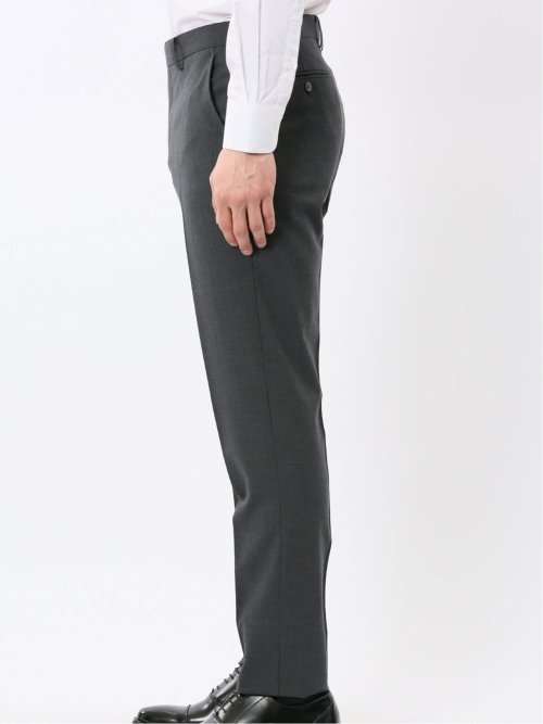 SUPER140'S レギュラーフィット 2ボタン 2ピース スーツ グレー