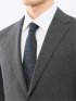 SUPER140'S レギュラーフィット 2ボタン 2ピース スーツ グレー