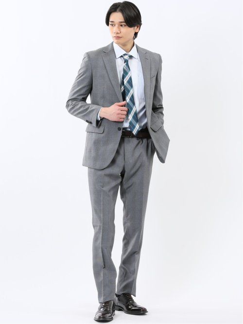 ストレッチウォッシャブル スリムフィット 2ボタン2ピーススーツ