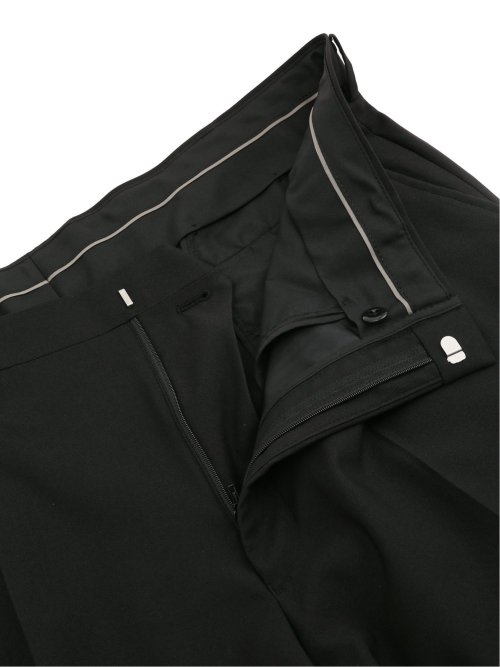 ストレッチウォッシャブル リラックスフィット 2ボタン2ピース リクルートスーツ 黒無地