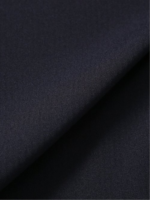 ストレッチウォッシャブル スリムフィット 2ボタン2ピーススーツ シャドーストライプ紺