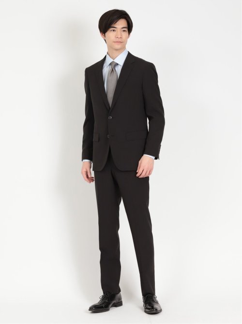 上品なスタイル semanticdesign ブラックスーツ - スーツ