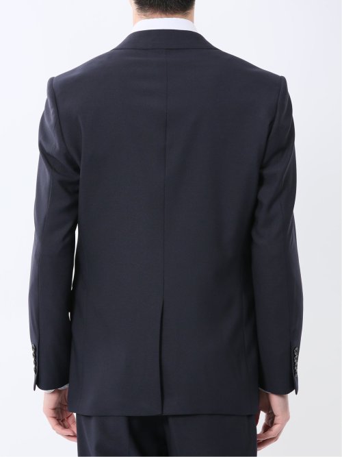 ストレッチウォッシャブル スリムフィット 2ボタン2ピース リクルートスーツ 紺無地