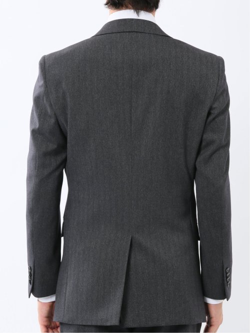 ウール調 ストレッチウォッシャブル スリムフィット 2ボタン2ピース