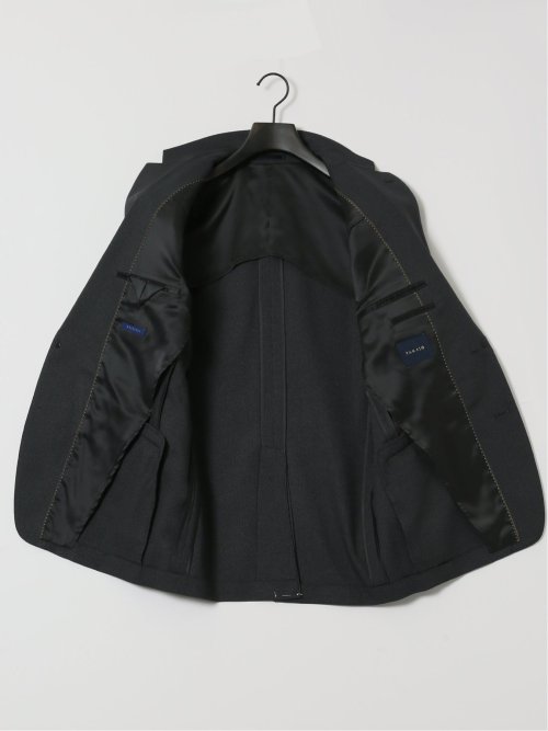 ストレッチウォッシャブル レギュラーフィット 2ボタン2ピーススーツ ストライプグレー