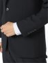 ストレッチウォッシャブル スリムフィット 2ボタン2ピーススーツ ストライプ紺