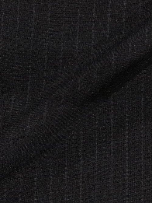 ストレッチウォッシャブル レギュラーフィット2ボタン2ピーススーツ ストライプ紺