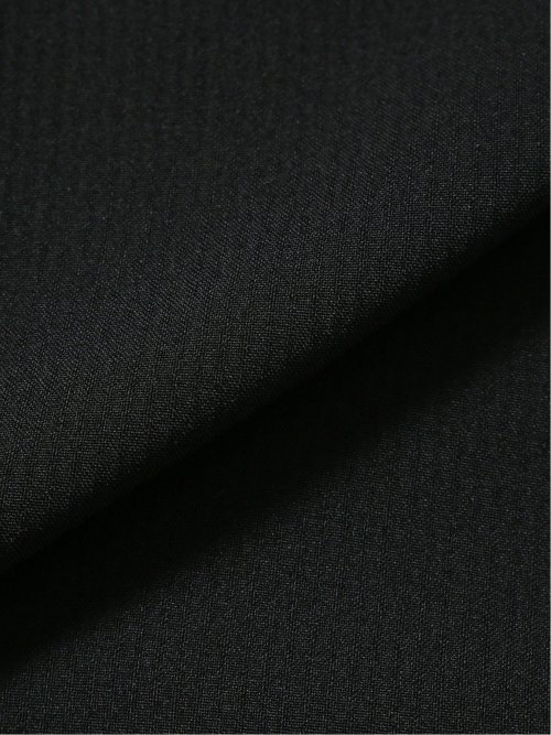 ストレッチウォッシャブル レギュラーフィット 2ボタン2ピーススーツ シャドーストライプ黒