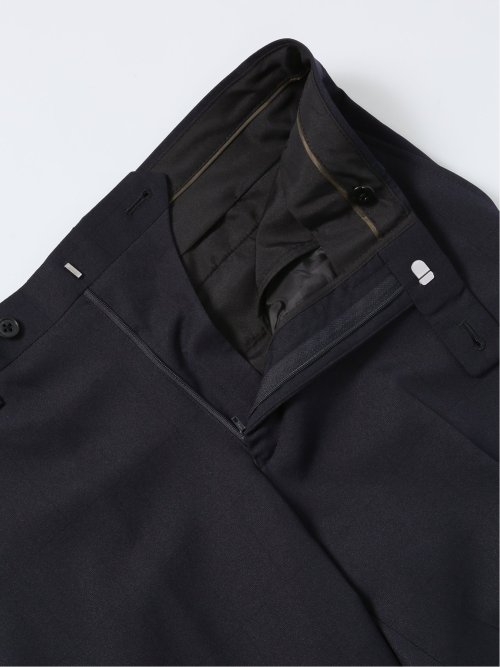 ストレッチウォッシャブル レギュラーフィット 2ボタン2ピーススーツ チェック紺