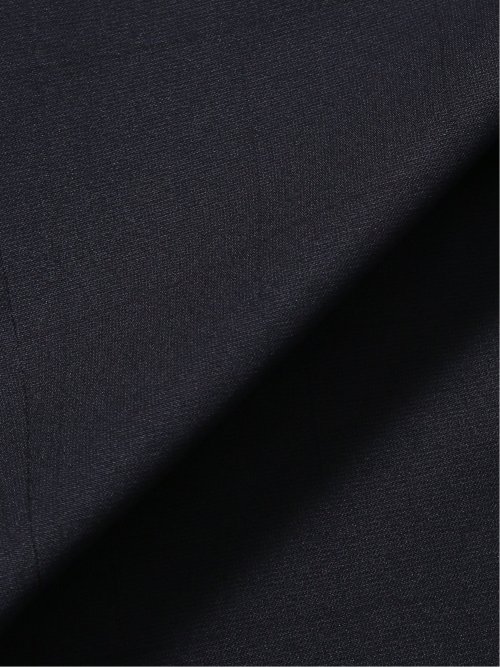 ストレッチウォッシャブル レギュラーフィット 2ボタン2ピーススーツ チェック紺