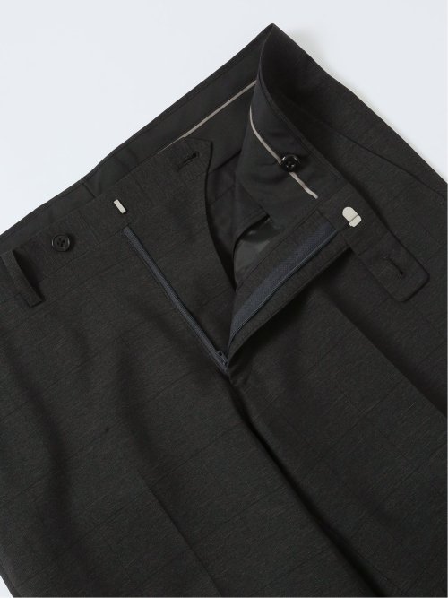 ストレッチウォッシャブル スリムフィット 2ボタン2ピーススーツ ウィンドペングレー