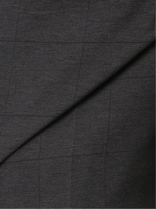 ストレッチウォッシャブル スリムフィット 2ボタン2ピーススーツ ウィンドペングレー