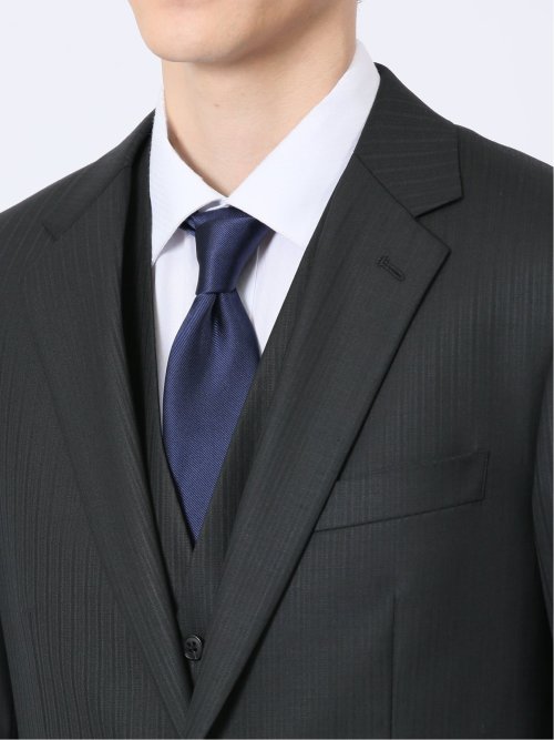 スーツ メンズ 上下 セット スリーピース ビジネス ストレッチ 2つ