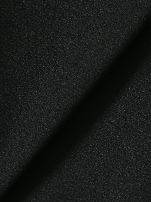 ストレッチウォッシャブル スリムフィット 2ボタン3ピーススーツ 組織黒