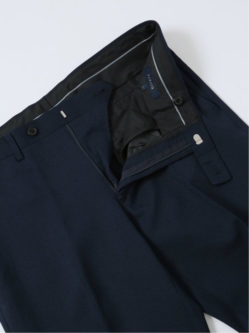 ストレッチウォッシャブル レギュラーフィット 2ボタン2ピーススーツ マイクロ紺