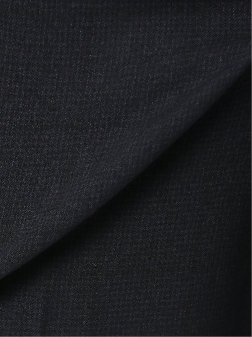 Woolen Tec On スリムフィット 2ボタン3ピーススーツ チェック紺