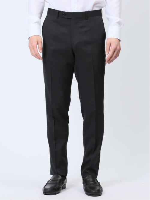 ストレッチウォッシャブル レギュラーフィット 2ボタン2ピーススーツ マイクログレー