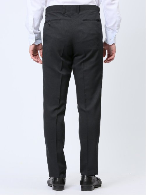 ストレッチウォッシャブル レギュラーフィット 2ボタン2ピーススーツ マイクログレー