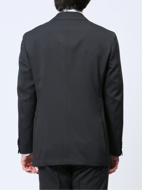 ストレッチウォッシャブル レギュラーフィット 2ボタン2ピーススーツ マイクログレー