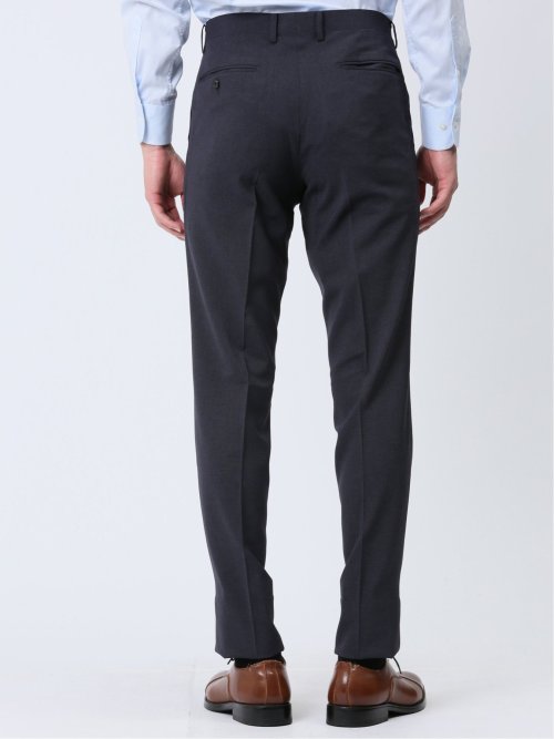 軽量ストレッチ レギュラーフィット 2ボタン2ピーススーツ 千鳥紺