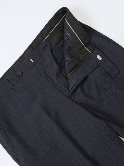 軽量ストレッチ レギュラーフィット 2ボタン2ピーススーツ 千鳥紺