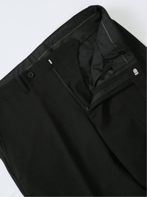 ストレッチウォッシャブル レギュラーフィット 2ボタン2パンツスーツ 組織黒