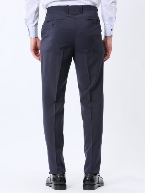 ストレッチウォッシャブル レギュラーフィット 2ボタン2ピーススーツ 組織青