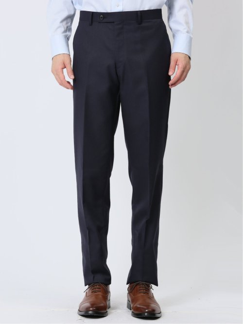 ウール混 レギュラーフィット 2ボタン3ピーススーツ シャドー