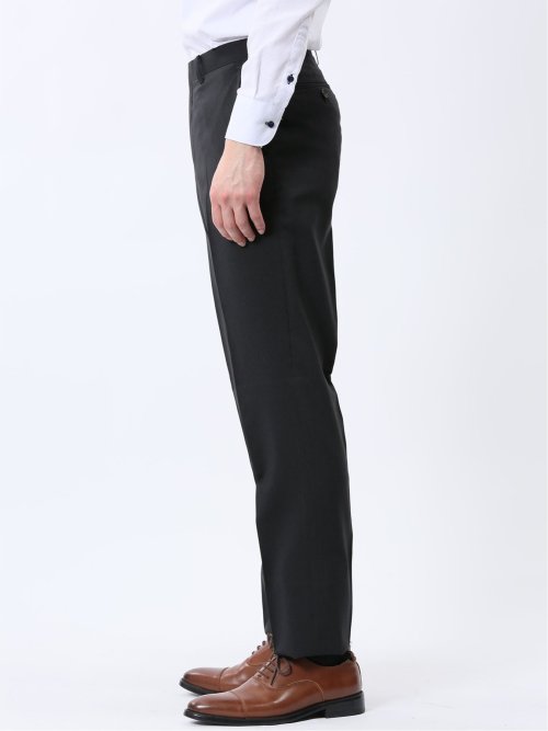 ストレッチウォッシャブル レギュラーフィット 2ボタン2ピーススーツ ストライプグレー