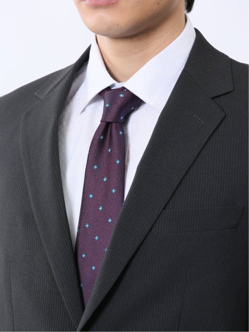 ストレッチウォッシャブル レギュラーフィット 2ボタン2ピーススーツ ストライプグレー