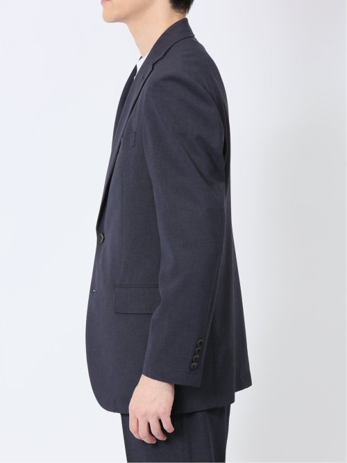 軽量ストレッチ レギュラーフィット 2ボタン2ピーススーツ 千鳥紺