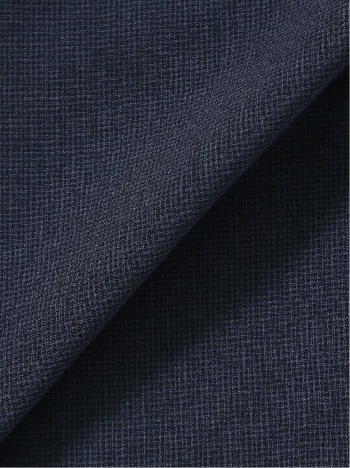 軽量ストレッチ レギュラーフィット 2ボタン2ピーススーツ 千鳥紺