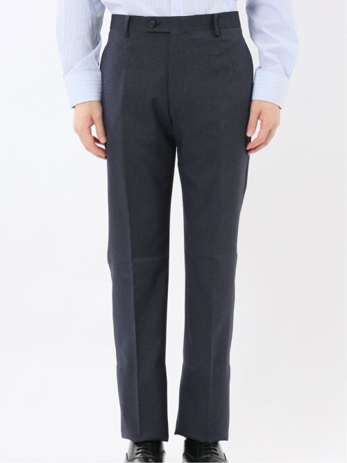 ストレッチウォッシャブル レギュラーフィット 2ボタン2ピーススーツ 組織紺