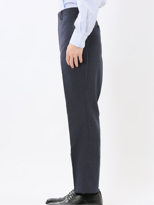 ストレッチウォッシャブル レギュラーフィット 2ボタン2ピーススーツ 組織紺