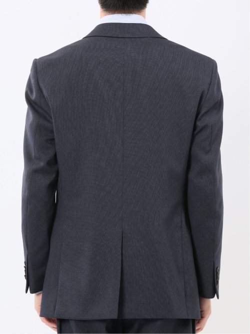 ストレッチウォッシャブル レギュラーフィット 2ボタン2ピーススーツ 組織紺