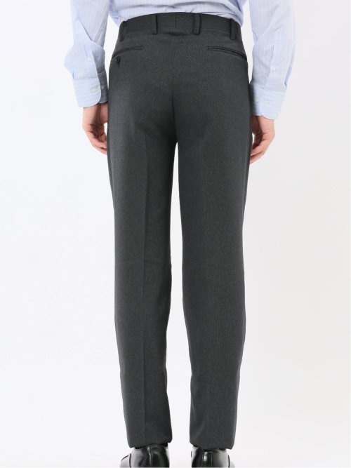 ストレッチウォッシャブル レギュラーフィット 2ボタン2ピーススーツ 組織グレー