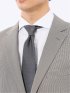 ストレッチウォッシャブル レギュラーフィット 2ボタン2ピーススーツ 千鳥シロ×クロ